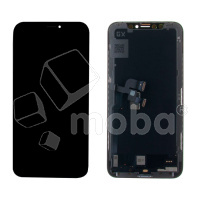 Дисплей для iPhone X (A1865/A1901) в сборе с тачскрином Черный - (Hard OLED) Стандарт (COG)