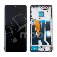 Дисплей для Realme 11 Pro 5G/11 Pro+ 5G (RMX3771/RMX3741/RMX3740) модуль с рамкой Черный - (OLED)
