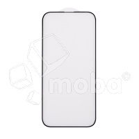 Защитное стекло "Матовое" для iPhone 14 Pro Черный (Закалённое, полное покрытие)