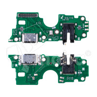 Шлейф для OPPO A55 4G (CPH2325) плата на системный разъем/разъем гарнитуры/микрофон