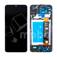 Дисплей для Samsung Galaxy A13 (A135F/A137F) модуль с рамкой Черный - OR Ref. (SP)