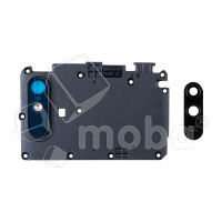 Стекло камеры для Xiaomi Redmi 9A (M2006C3LG) в сборе с рамкой Черный