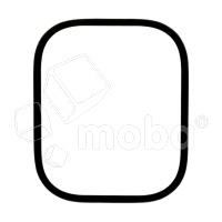 Стекло для переклейки Apple Watch Ultra 1/2 (49 мм) сапфировое Черный