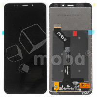 Дисплей для Xiaomi Redmi 5 Plus (MEG7) в сборе с тачскрином Черный - Оптима