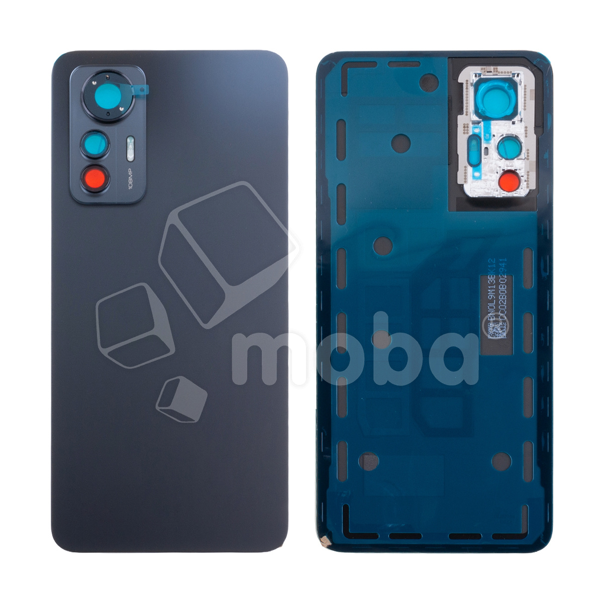Задняя крышка для Xiaomi 12 Lite (2203129G) Черный - OR