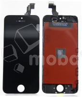 Дисплей для iPhone 5C в сборе с тачскрином Черный - Оптима