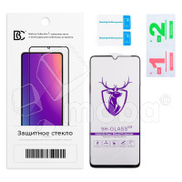 Защитное стекло "Премиум" для Samsung Galaxy A05/A05s/A06 4G/A07 4G (A055F/A057F/A065F/A075F) Черный