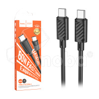 Кабель Type-C - Type-C Hoco X88 (5A, 60W) Черный