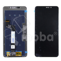 Дисплей для Xiaomi Redmi Note 6 Pro (M1806E7TH) в сборе с тачскрином Черный - Оптима