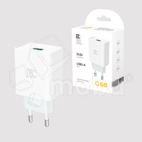 Сетевое зарядное устройство USB BC C56 (15W, QС3.0) Белый