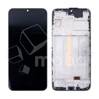 Дисплей для Samsung Galaxy A25 5G (A256E) модуль с рамкой Черный - (OLED) (Small Size)