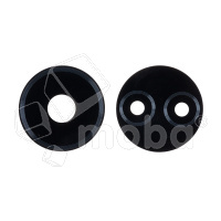 Стекло камеры для Tecno Camon 19 (CI6n) (комплект 2 шт.) Черный