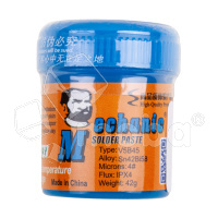 Паста паяльная Mechanic V5B45 (42 г, низкотемпературная 138°C, бессвинцовая)