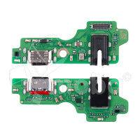 Шлейф для Tecno Spark 30 4G (KL6) плата на системный разъем/разъем гарнитуры/микрофон