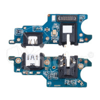 Шлейф для Realme C31 (RMX3501) плата системный разъем/разъем гарнитуры/микрофон - Премиум