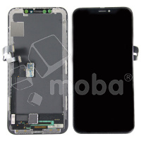 Дисплей для iPhone X (A1865/A1901) в сборе с тачскрином Черный - (Hard OLED, Full HD)