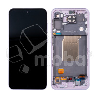 Дисплей для Samsung Galaxy A55 5G (A556E) модуль с рамкой Лавандовый - OR (SP)