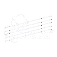 Светодиодная подсветка для телевизоров Samsung 32" D2GE-320SC0-R3/UE32F5000AK/UE32F4000AW/UE32F5300AK (комплект 5 шт.)