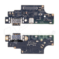 Шлейф для Xiaomi Redmi Note 13 Pro 4G/14S (23117RA68G/2502FRA65G) плата на системный разъем/микрофон - Премиум