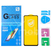 Защитное стекло "Премиум" для Samsung Galaxy A40 (A405F) Черный