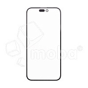 Стекло для переклейки iPhone 14 Pro Max (A2895) с OCA пленкой Черный - OR (Feaglet)