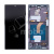 Дисплей для Samsung Galaxy S22 Ultra (S908B/S9080) модуль с рамкой Черный - (In-Cell)