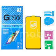 Защитное стекло "Премиум" для Huawei Y6 2019/Y6s/Honor 8A/8A Pro Черный