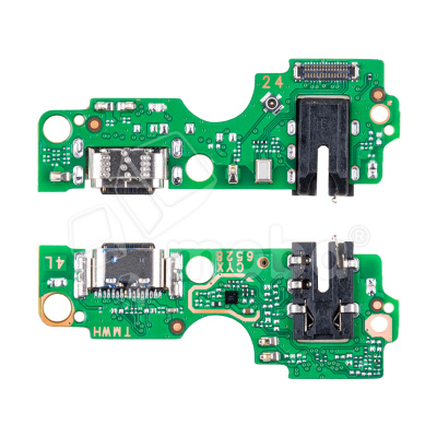 Шлейф для Tecno Spark 20 (KJ5) плата на системный разъем/разъем гарнитуры/микрофон