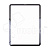 Стекло для переклейки iPad Pro 11" 2018/2020/2021/2022 (A1934/A1979/A1980/A2013/A2228/A2068/A2230/A2301/A2377/A2459/A2435/A2761/A2759) в сборе с OCA пленкой Черный - OR (Mitsubishi)