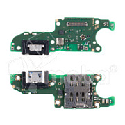 Шлейф для Huawei Nova Y73 плата системный разъем/разъем SIM/микрофон - Премиум