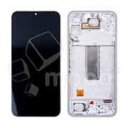 Дисплей для Samsung Galaxy A34 5G (A346B) модуль с рамкой Серебро - OR (SP)