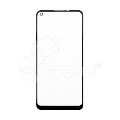 Стекло для переклейки Samsung Galaxy A11/M11 (A115F/M115F) в сборе с OCA пленкой Черный - OR (Mitsubishi)