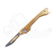 Нож-скальпель (складной, в комплекте лезвие №23)