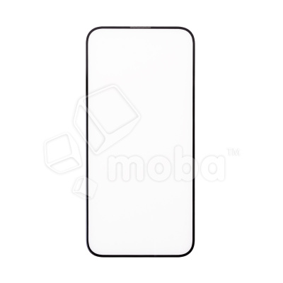 Защитное стекло "Стандарт" для iPhone 15 Черный (Полное покрытие)