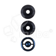 Стекло камеры для Infinix Smart 8 Plus (X6525) (комплект 3 шт.) Черный