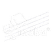 Светодиодная подсветка для телевизоров GoldStar/Mystery/Helix 40" LED40D12-ZC14-04(A)/LT40T450F (комплект 4 шт.)