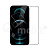 Защитное стекло "Премиум" для iPhone 13/13 Pro/14/16e/17e Черный (Закалённое+, полное покрытие)