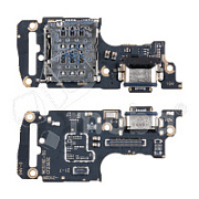 Шлейф для Vivo V27e/T2 4G (V2237/V2320) плата на системный разъем/разъем SIM/микрофон