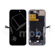 Дисплей для iPhone 14 Pro (A2891) в сборе с тачскрином Черный - (Hard OLED) Стандарт (площадка под IC)