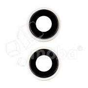 Стекло камеры для iPhone 15/15 Plus (комплект 2 шт.) Желтый