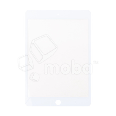 Стекло для переклейки iPad mini 4/5 (A1538/A1550/A2133/A2124/A2126/A2125) в сборе с OCA пленкой Белый - OR (Mitsubishi)