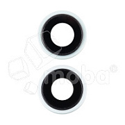 Стекло камеры для iPhone 15/15 Plus (комплект 2 шт.) Зеленый