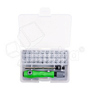 Отвертка 7389C (30 насадки, пластиковый кейс)