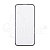 Защитное стекло "Оптима" для iPhone 14 Pro Max Черный (Закалённое, полное покрытие)