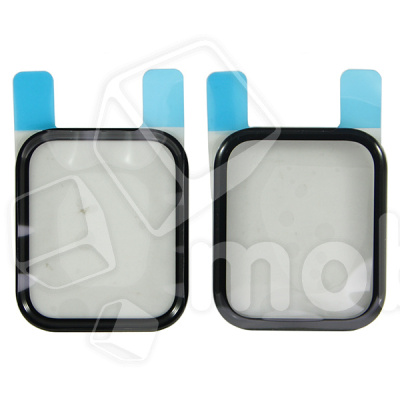 Стекло для переклейки Apple Watch 4/5/SE/SE 2022/SE 2023 (44 мм) Черный