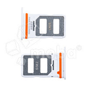 Держатель SIM для Xiaomi Redmi Note 12 Pro 5G (22101316C/22101316I/22101316G) Белый