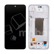 Дисплей для Samsung Galaxy A36 5G (A366B) модуль с рамкой Белый - OR (SP)