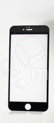 Защитное стекло "Стандарт" для iPhone 7/8/SE (2020)/SE (2022) Черный (Полное покрытие)