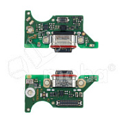 Шлейф для Tecno Camon 40 Pro 4G (CM6) плата на системный разъем/микрофон - Премиум