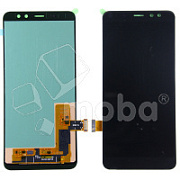 Дисплей для Samsung Galaxy A8 2018 (A530F) в сборе с тачскрином Черный - (In-Cell)